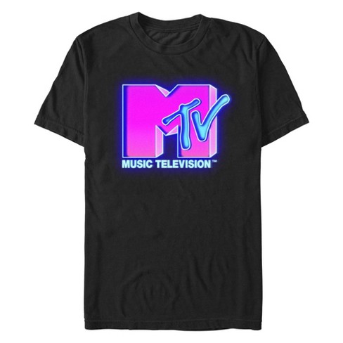 Men s Mtv Boombox Logo T shirt Target