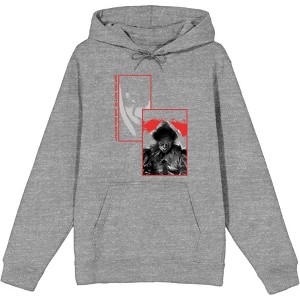 It Chapter 2 Pennywise Screengrab Collage Adult Long Sleeve Hoodie - 1 of 2