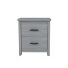 NicBex 2 Drawer Nightstand Vintage Bedside Table with Large Storage Space End Table for Bedroom, Living Room - 3 of 4
