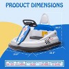 6V Electric Ride On Toys for Kids, 1.9 MPH Max Speed, Steering Wheel, 360 Degree Spin, 2-Speeds, Birthday Gift for Boys Girls 2-6 Years - 3 of 4