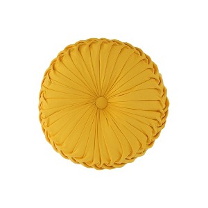St. Ives Yellow Decorative Pillow  - Levtex Home - 1 of 3