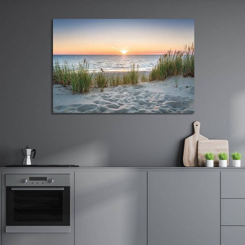 Beautiful Sunset at The Beach by Jan Becke Unframed Wall Canvas - iCanvas, 2 of 4