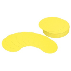 Unique Bargains DIY Craft Projects Classroom Thick Circle Card Stock 50 Pcs - 1 of 4