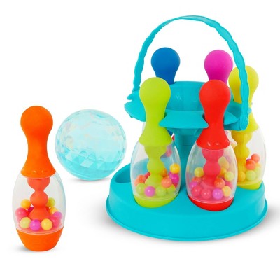 Little Tikes Bowling Set, 10 Clear Pins, 2 Bowling Balls Of