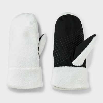 Faux Shearling Puffer Mittens - All In Motion™