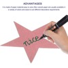 Unique Bargains Decorative Party Wedding Cardboard Five Star Paper Cutouts - 3 of 4
