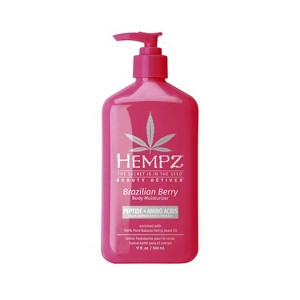 Hempz Beauty Actives Herbal Body Moisturizer Brazilian Berry - 17 fl oz - 1 of 4
