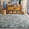 Martha Stewart Floral - MSRW197 - Indoor Power Loomed Machine Washable Skid-Resistant Rugs - 2 of 4