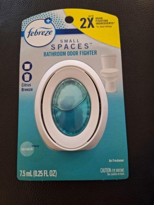 Febreze Small Spaces Bathroom Odor Fighter Citrus Breeze - 0.25 Fl Oz ...