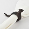 Saro Lifestyle Pheasant Design Napkin Ring (Set of 4) - 3 of 4