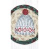 Earth Rugs Christmas Joy Coaster – Festive Holiday Style 5"x5" Square Table Mat - 3 of 3