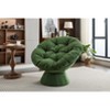 NicBex Oversized Swivel Accent Chair, 360° Rotating Barrel Design with Plush Cushions for Living Room & Bedroom Throne Chair - 2 of 4