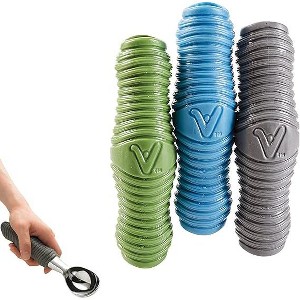 HealthSmart Groovy Grips Ergonomic Universal Handle Grips for Home, Kitchen, Sporting Equipment, Garden and the Outdoors, Comfortable and Versatile - 1 of 4