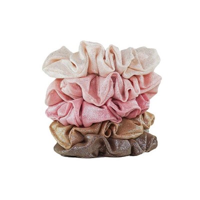 Kitsch Scrunchies Metallic (Blush)