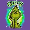 Junior's Dr. Seuss Airbrush Grinch T-Shirt - image 2 of 4