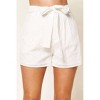 Women's Halle Eyelet Tie Shorts - SUGARLIPS - image 4 of 4