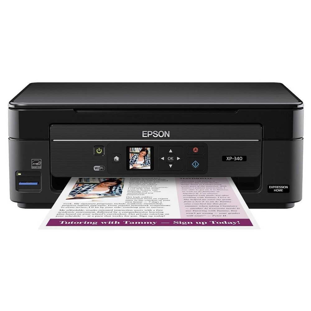 Epson Expression Home XP-340 Wireless Small-in-One Printer