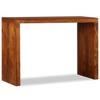 vidaXL Console Table Solid Wood with Honey Finish 43.3"x15.7"x29.9" - 3 of 4