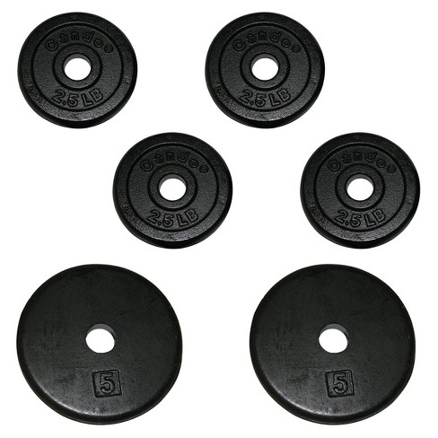 Synergee Cast Iron Weight Plates - 35lb Pair : Target