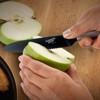 Gibson Home Opus 5 Inch Stainless Steel Serrated Utility Knife With Black Blade - 4 of 4