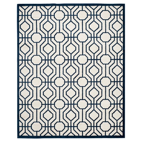 Amala Blue Outdoor Rug Washable