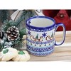 Blue Rose Polish Pottery Vena Mug - 3 of 3