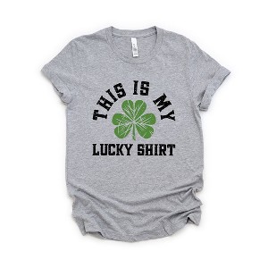 Simply Sage Market Women's Lucky Shirt Bold Short Sleeve Graphic Tee - 1 of 4