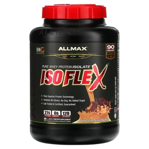 ALLMAX ISOFLEX®, Pure Whey Protein Isolate, Chocolate Peanut Butter, 5 lbs (2.27 kg) - 1 of 2