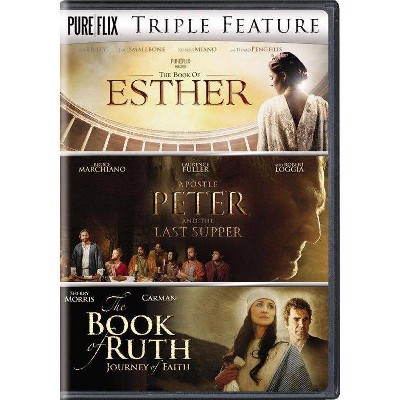 Book Of Esther / Apostle Peter & The Last Supper / Book Of Ruth (DVD)(2016)