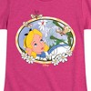 Girls' - Disney - Alice In Wonderland Fitted Short Sleeve Graphic T-Shirt - 2 of 4