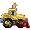 Old World Christmas Blown Glass Ornament for Christmas Tree, Bright-Eyed Bulldozer - 3 of 4