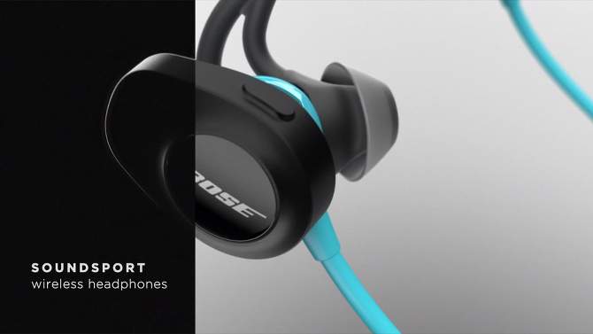 Bose SoundSport Bluetooth Wireless Headphones, 2 of 12, play video