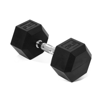 Sapphtopaz Rubber Coated Hex Dumbbell, Dumbbell Set with Non-Slip Grips for Exercise, Muscle Toning, Space-saving Home Gym Strength Training Dumbbells