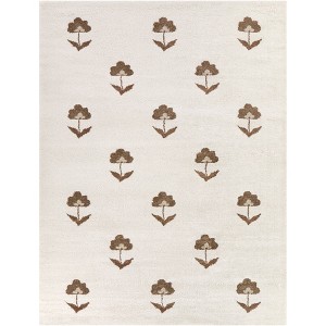 Balta Rugs Harmony Floral Area Rug Tan - 1 of 4