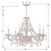 Crystorama Lighting Paris Market 6 - Light Chandelier in  Antique White - image 2 of 2