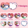 Fun Little Toys Valentines Day Gift Cards for Kids - 28Pcs Invisible Ink Pens & 28Pcs Valentine Cards, Secret Message Writing Party Gift - 2 of 4