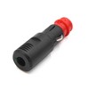 Unique Bargains 12V 24V Car Cigarette Lighter Socket Charger Plug Outlet Adapter Connector 3.3" Black 1PC - 3 of 4