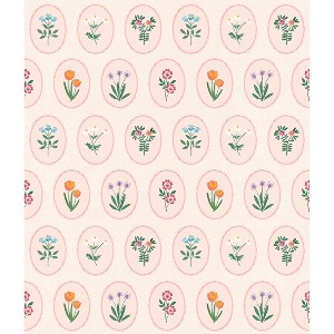 Veer Decor Heirloom Floral Medallions Peel and Stick Wallpaper - 1 of 4