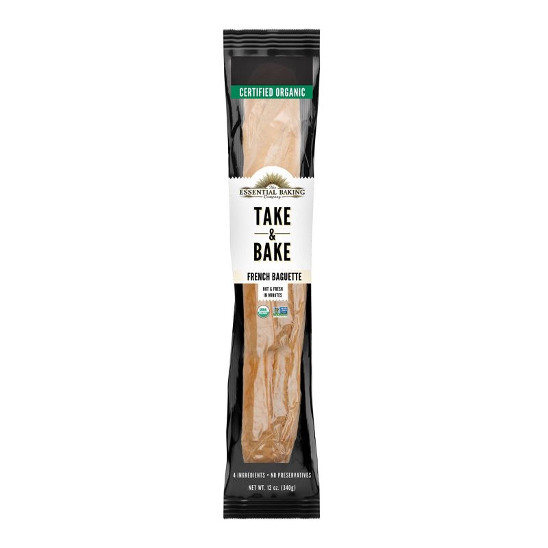The Essential Baking Company Take & Bake French Baguette - 12oz, 1 of 4