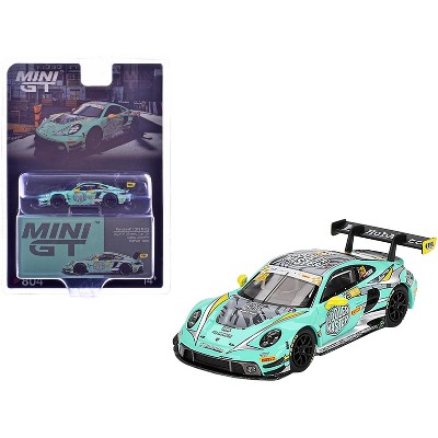 Porsche 911 GT3 R #28 "HubAuto Racing" "FIA GT World Cup 70th Macau Grand Prix" (2023) 1/64 Diecast Model Car by Mini GT
