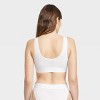 Women's Cotton Stretch Unlined Scoop Bralette - Auden™ - 2 of 4