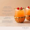 Twine Island Wine Glasses, Stemless Glassware with Seagrass Wrap Cover for Drinks or Water, Dishwasher Safe, 16 Oz, Set of 2, Beige - 2 of 4