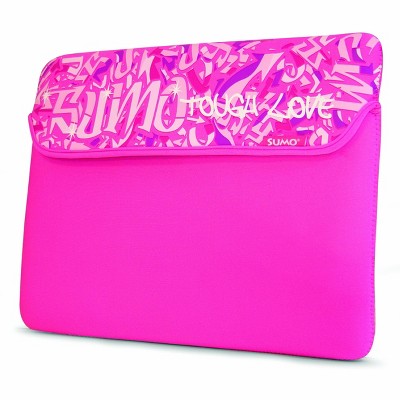 Mobile Edge Sumo Graffiti Chromebook/iPad/Tablet Sleeve 10" to 11.6" screens Pink