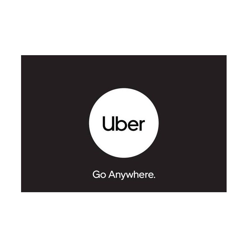 Uber Gift Card (Email Delivery), 1 of 2
