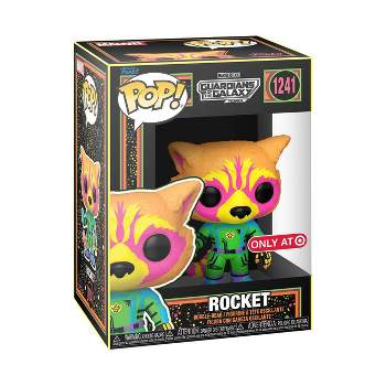 Funko POP! Guardians of The Galaxy: Volume 3 - Rocket (Blacklight) (Target Exclusive)