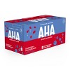 AHA Blueberry + Pomegranate Sparkling Water - 8pk/12 fl oz Cans - image 3 of 4