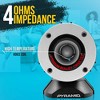 Pyle TW28 300W 3.75" Aluminum Bullet Horn Super Tweeter with 1" Titanium Dome - Black - 4 of 4