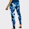 Calypsa Women's Plus Size Chlorine Resistant Long Swim Leggings - 2 of 3