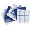 T-fal Coordinating Flat Waffle Weave Dish Cloth  Eight Pack  Cool - 2 of 4