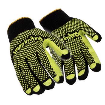 RefrigiWear Brushed Acrylic Double-Sided Dot Gripping Gloves - PACK OF 12 PAIRS